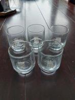 Glazen met provincie wapens, Verzamelen, Glas en Borrelglaasjes, Ophalen, Zo goed als nieuw, Borrel- of Shotglas
