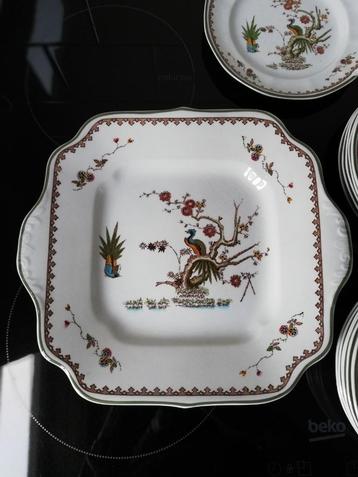 Wedgwood Old Chelsea, taartschaal koffiepot 5 espresso beschikbaar voor biedingen