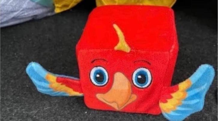 Knuffel blok Lidl actie vogel, Verzamelen, Supermarktacties, Lidl, Ophalen