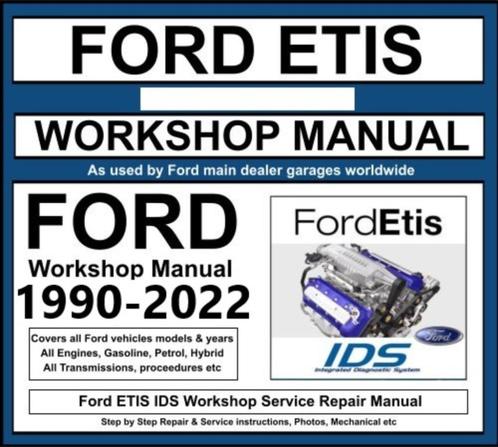 Ford ETIS 2022 op USB stick voor Ford modellen 1990-2022, Auto diversen, Handleidingen en Instructieboekjes, Verzenden