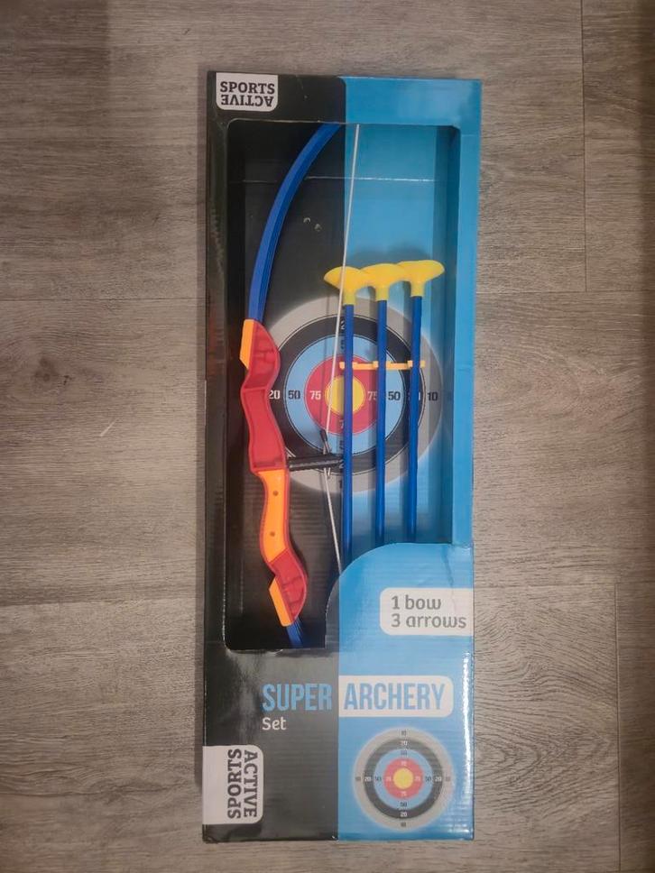 Pijl en Boog Set met Zuignappen - Veilig Speelplezier!, Kinderen en Baby's, Speelgoed | Buiten | Actiespeelgoed, Ophalen of Verzenden