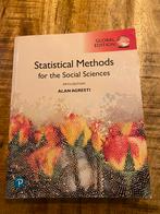 Statistical Methods for the social sciences - 5e editie, Boeken, Ophalen of Verzenden, Zo goed als nieuw