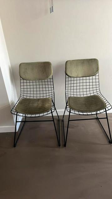 HK Living eetkamer stoel 2 stuks 