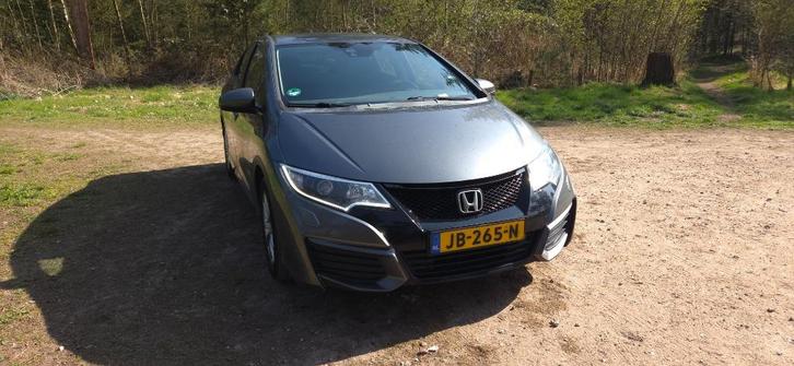 Honda Civic 1.4 100pk 2016 Grijs, Auto's, Honda, Particulier, Civic, ABS, Airconditioning, Boordcomputer, Centrale vergrendeling