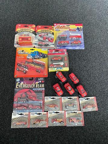 Brandweer verzameling - Brandweerauto verzameling 30 stuks beschikbaar voor biedingen