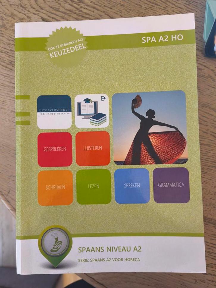 Spaans A2 Horeca - Leerboek, Boeken, Taal | Spaans, Nieuw, Non-fictie, Ophalen of Verzenden