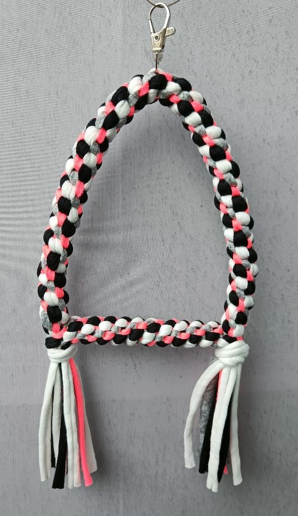 Schommel multicolor (grijs-roze-wit-zwart), Ophalen of Verzenden, Nieuw, Speelgoed