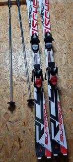 Fischer Ski's + Stokken - 170cm Carve skies, Sport en Fitness, Skiën en Langlaufen, Ophalen, 160 tot 180 cm, Stokken, Carve