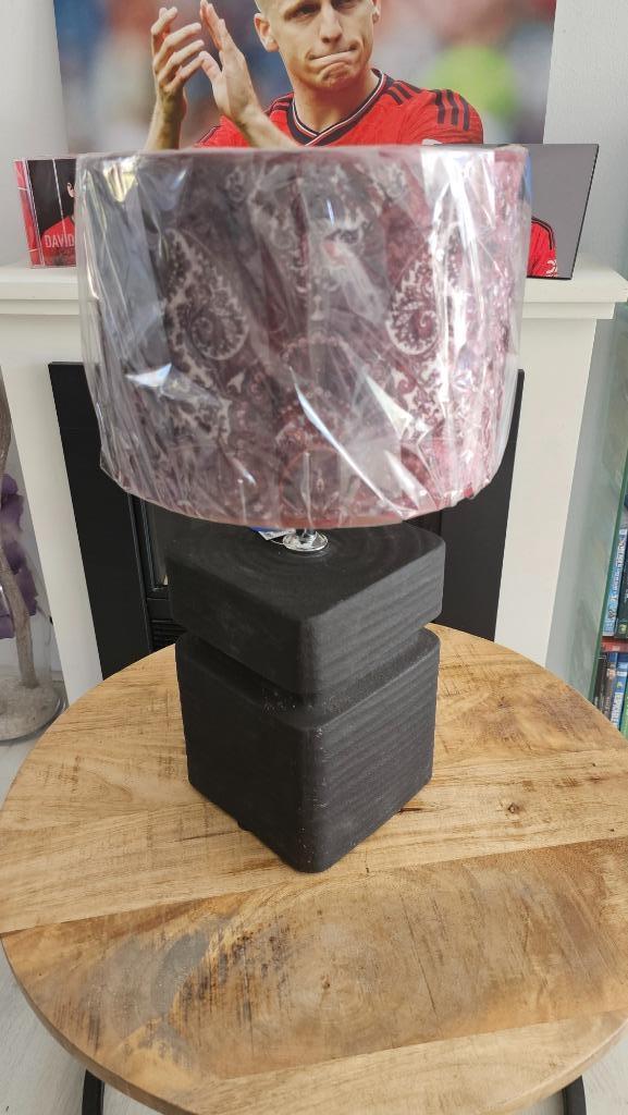 Light & Living Lampenkap Luxus Bordeaux! NIEUW!, Huis en Inrichting, Lampen | Lampenkappen, Nieuw, Rond, Ophalen of Verzenden