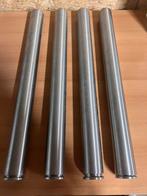 Rvs tafelpoten, Ophalen, Minder dan 50 cm, Gebruikt, 50 tot 100 cm