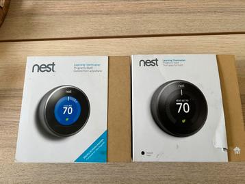 2x Google Nest learning thermostat US versie warmtepomp beschikbaar voor biedingen
