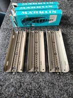 Märklin H0 7161 metalen oprit recht 3 stuks, Wisselstroom, Gebruikt, Verzenden, Rails