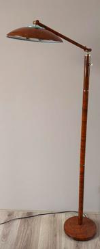 Retro vloerlamp leeslamp schemerlamp met dimmer, Huis en Inrichting, Lampen | Vloerlampen, Ophalen, Zo goed als nieuw, 150 tot 200 cm