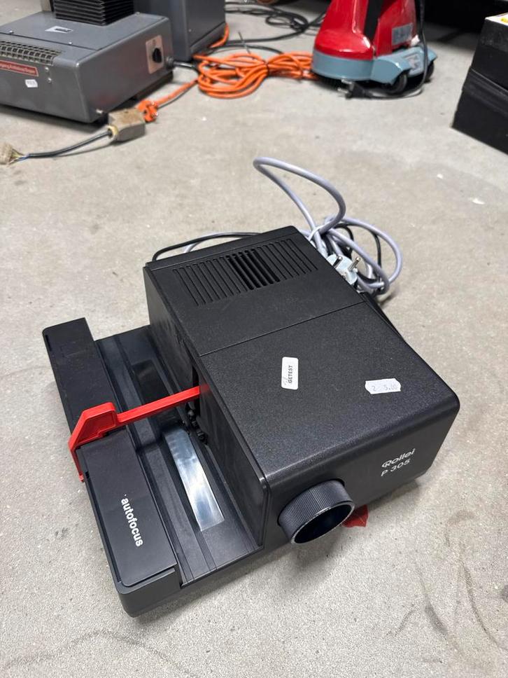 Rollei P 305 Autofocus Diaprojector - Vintage, Audio, Tv en Foto, Diaprojectors, Gebruikt, Ophalen of Verzenden