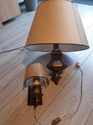 klassiek, robuust. Hanglamp met bijpassende wandlamp beschikbaar voor biedingen