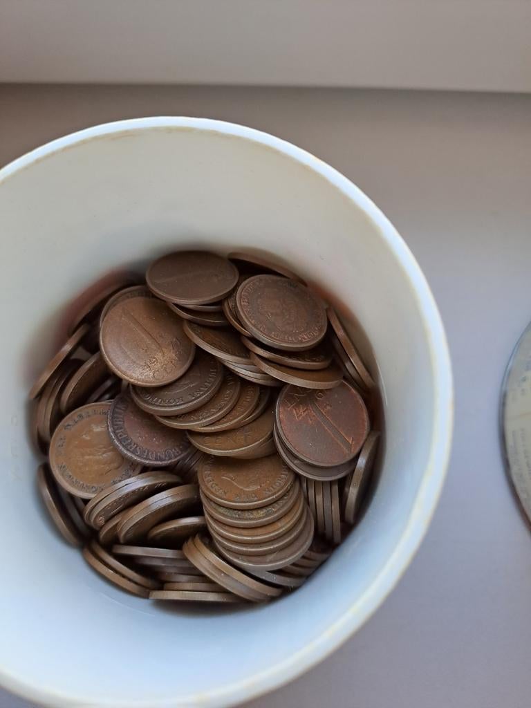 Verzameling Wilhelmina munten: centen, stuivers, etc., Ophalen of Verzenden, Koningin Wilhelmina, 1 cent, Losse munt