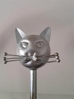Metalen Kat en Hond Decoratie, Huis en Inrichting, Woonaccessoires | Overige, Ophalen, Gebruikt