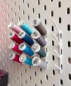 Garenhouder voor IKEA Skadis bord voor 4 klosjes garen, Hobby en Vrije tijd, Ophalen of Verzenden, Nieuw, Garen of Naald(en)