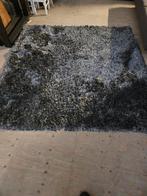 Grijs/Antraciet Hoogpolig Kleed 2x2m, Huis en Inrichting, Ophalen of Verzenden