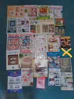 Borduurpatronen en borduurboeken, Hobby en Vrije tijd, Borduren en Borduurmachines, Ophalen of Verzenden, Zo goed als nieuw, Handborduren
