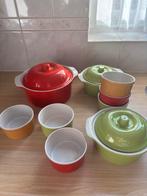 Ovenschalen set, Huis en Inrichting, Keuken | Potten en Pannen, Ophalen, Zo goed als nieuw, Overige materialen, Overige typen