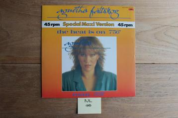 ABBA/ Agnetha - The Heat Is On - 12" Maxisingle beschikbaar voor biedingen