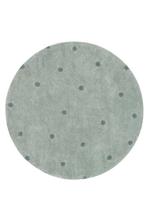 Kindervloerkleed Dots Blauw Rond Lorena Canals, Kleed of Kussen, Lorena Canals, Nieuw, Customerservice@lorenacanals.com