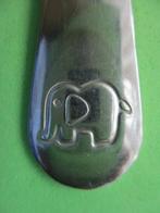  (KB4845) Kinderbestek SAFARI Olifant vork, Ophalen of Verzenden, Gebruikt