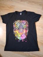 Zgan T shirt maat XS, Zwart, Zo goed als nieuw, Korte mouw, Maat 34 (XS) of kleiner