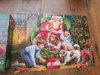Legpuzzel kerstman op bezoek, Ophalen of Verzenden, 500 t/m 1500 stukjes, Zo goed als nieuw