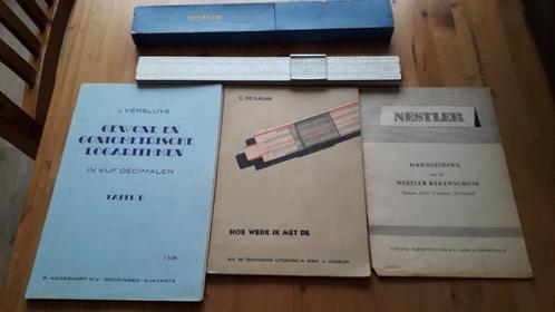 Nestler rekenschuif, Antiek en Kunst, Antiek | Gereedschap en Instrumenten, Ophalen of Verzenden