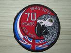 RNLAF patch 70 years 322 Squadron 1943- 2013 Zwarte snavel, Verzamelen, Embleem of Badge, Nederland, Luchtmacht, Verzenden