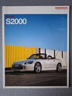 Brochure HONDA S2000  - 2008 NL., Ophalen of Verzenden