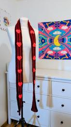 Lange Hartjes sjaal, Maat 38/40 (M), Cosmic Grooves, Jwg838@gmail.com, Ophalen of Verzenden