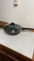 Ikea Hemlagad Wok of Koekenpan met deksel, Huis en Inrichting, Ophalen of Verzenden, Gebruikt, Rvs, Wok