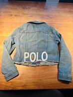 POLO Ralph Lauren spijkerjas maat 12, Ophalen of Verzenden, Zo goed als nieuw, Meisje, Jas