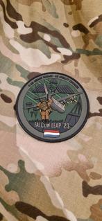Falcon leap 2023 badge, Ophalen of Verzenden, Landmacht, Nederland, Embleem of Badge