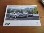 Instructieboek Peugeot 207, 207 SW + Outdoor 2011 incl. navi, Auto diversen, Handleidingen en Instructieboekjes, Ophalen of Verzenden