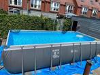 Intex zwembad zoutwater, Tuin en Terras, Zwembaden, Minder dan 80 cm, Ophalen of Verzenden, Zo goed als nieuw, 200 tot 400 cm