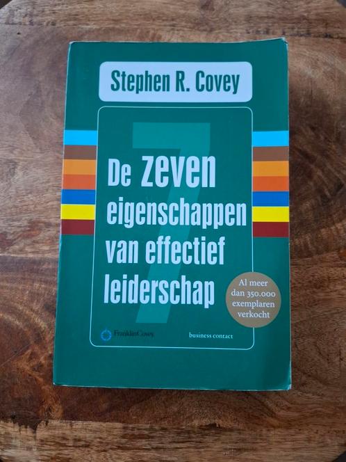 De zeven eigenschappen van effectief leiderschap, Boeken, Advies, Hulp en Training, Zo goed als nieuw, Ophalen of Verzenden