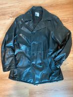 Te koop: Zwarte, dik leren motorjas van Pepe Jeans maat M, Maat 48/50 (M), Zwart, Ophalen of Verzenden, Pepe Jeans
