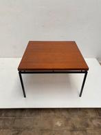 Vintage vierkante salontafel teak, 50 tot 100 cm, Pastoe, Teakhout, Gebruikt