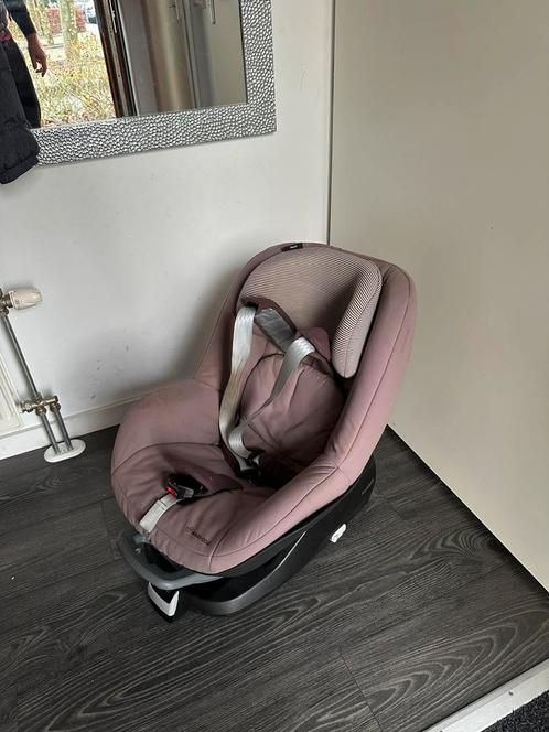 Pearl autostoel met Familyfix, Kinderen en Baby's, Autostoeltjes, Gebruikt, Maxi-Cosi, 9 t/m 18 kg, Isofix, Ophalen
