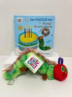 Boekje + knuffeltje Rupsje Nooitgenoeg., Ophalen of Verzenden, Nieuw, Eric Carle