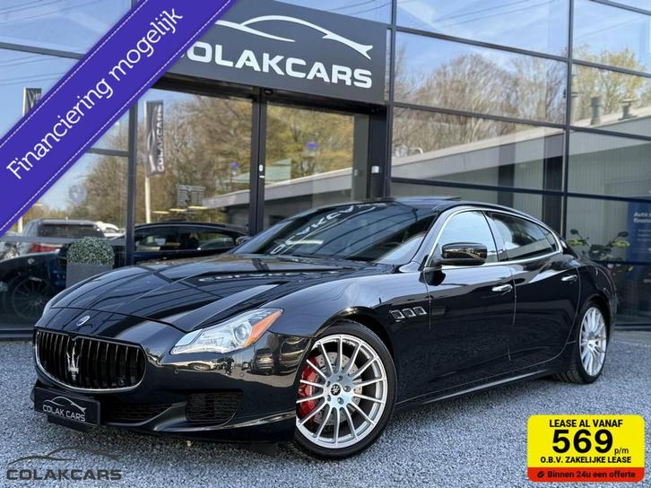 Maserati Quattroporte 3.0 S Q4 411pk Navigatie/Stoelverwarm, Auto's, Maserati, Bedrijf, Te koop, Quattroporte, ABS, Achteruitrijcamera