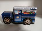 Vintage Kerst Koektrommel, Verzamelen, Blikken, Ophalen of Verzenden
