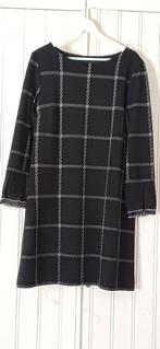 Prachtig zwart/wit ruit jurkje van ANA ALCAZAR   maat 44, Verzenden, Zwart, Maat 42/44 (L), Zo goed als nieuw