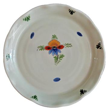 Regina Delfts Polychrome serveerschaal 23cm Dutch delftware beschikbaar voor biedingen