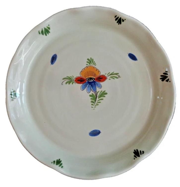 Regina Delfts Polychrome serveerschaal 23cm Dutch delftware, Huis en Inrichting, Keuken | Servies, Zo goed als nieuw, Schaal of Schalen