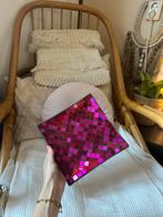 Mozaïek vintage onderbord - vierkant model - roze, Huis en Inrichting, Woonaccessoires | Schalen en Manden, Ophalen of Verzenden